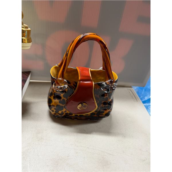 Glass purse
