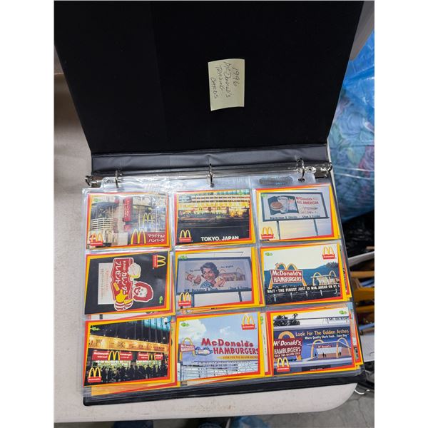 1996 McDonald's trading cards