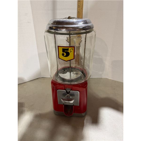 Vintage beaver candy vending machine