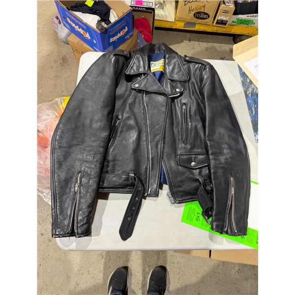 Vintage BRIMACO leather motorcycle jacket