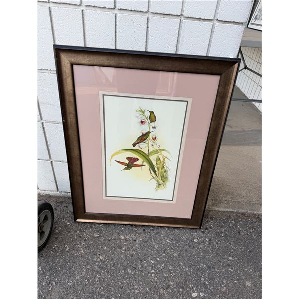 Hummingbird artwork 24" x 30"