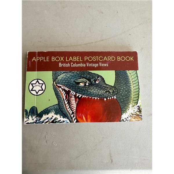 Apple box postcard book