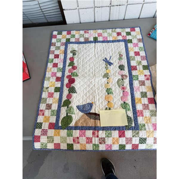 Hand made wall hanging 23" x 30"