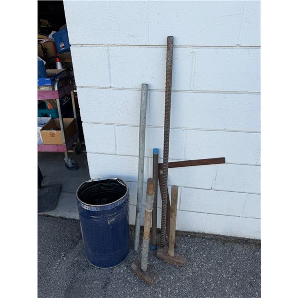 Sledgehammer and other tools