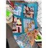 Image 1 : Nautical theme lap blanket 53" x 60"