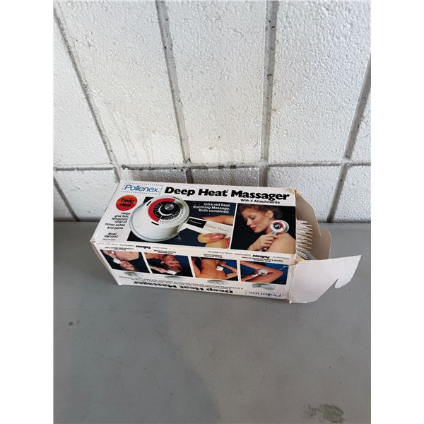 Deep heat massager