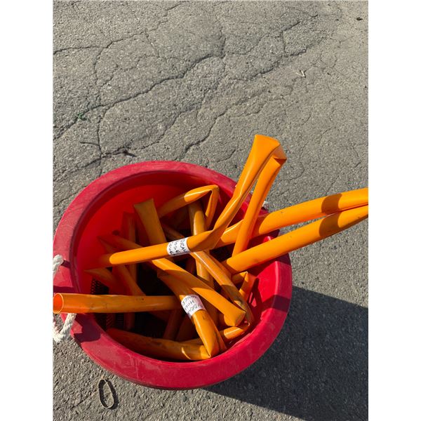 Hydraulic hose covers and springs