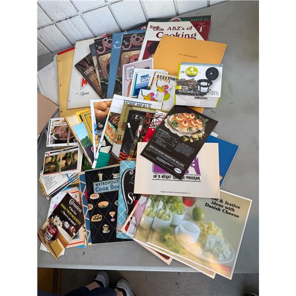 Recipe cards, and other