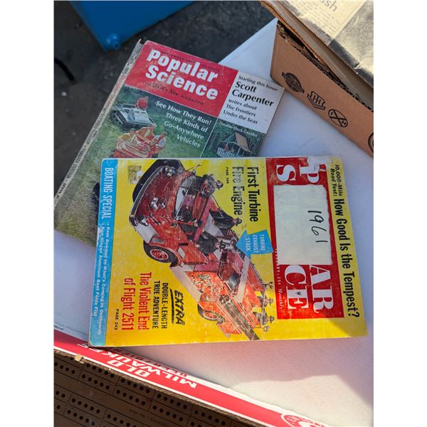 Popular science magazines