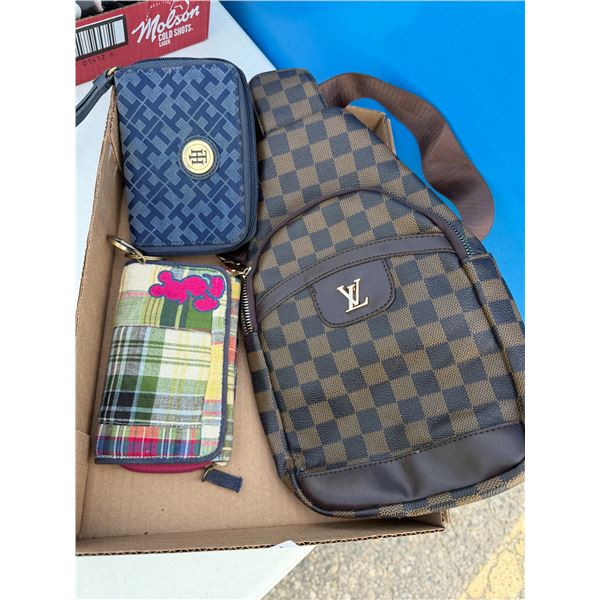 Wallets and bag