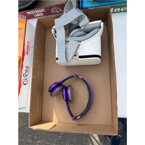 Headphones and gaming items