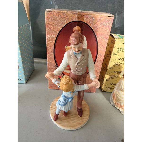Pictured memories dancing with daddy figurine