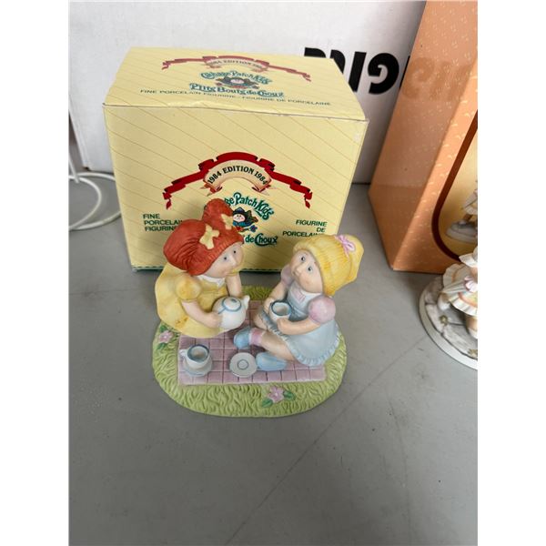 Cabbage patch kids 1984 edition porcelain figurine