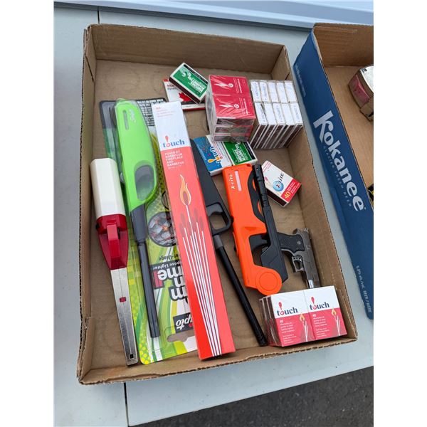 Matches and lighters