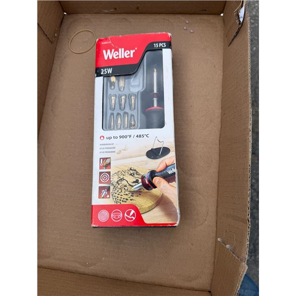 Weller woodburning kit