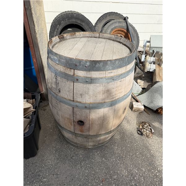 Rustic barrel