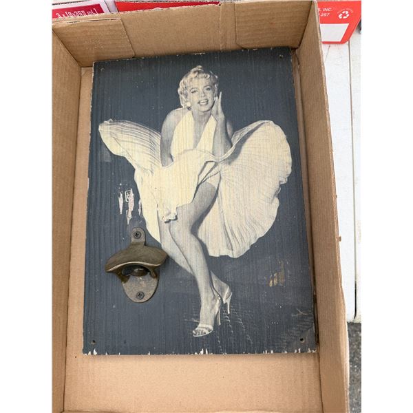 Marilyn Monroe bottle opener