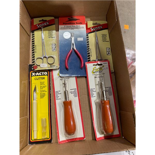 Nail center cutter, needle, nose, pliers, etc.