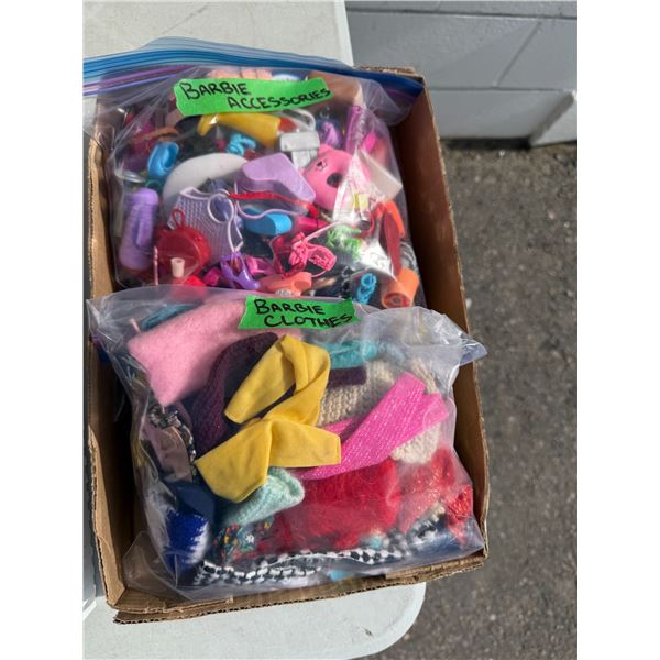 Barbie accessories and clothes