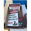 Image 1 : Tin signs