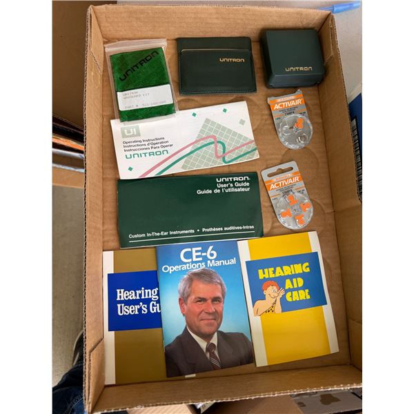 Hearing aid items