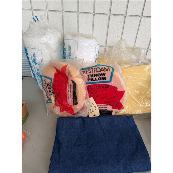 Crafting foams and polyester, etc.