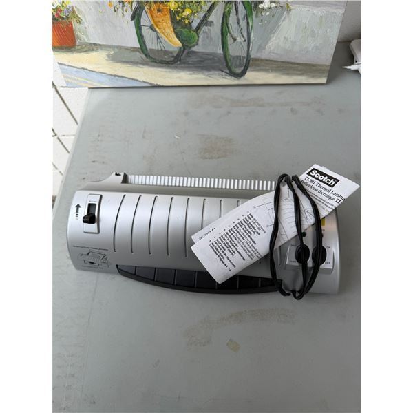 Scotch thermal laminator
