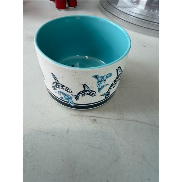Native Northwest art by indigenous artist or a family by Paul Windsor one cup measuring cup
