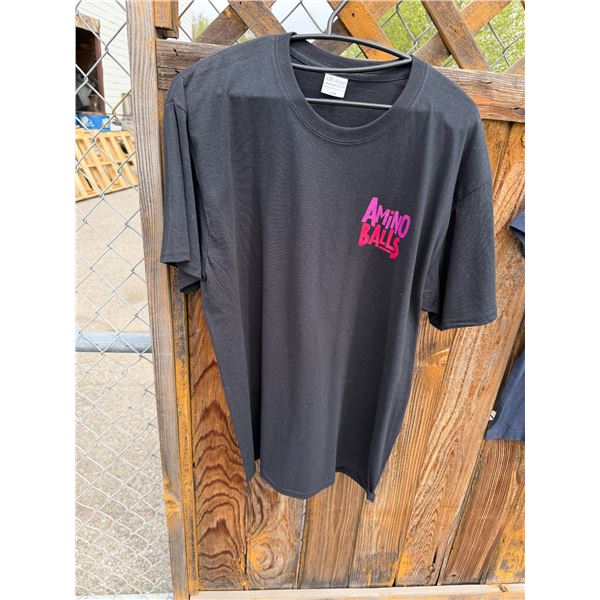 AMINO balls T-shirt size large