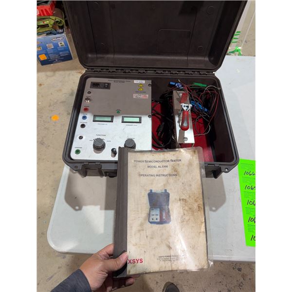 Power semiconductor tester model AL 3300