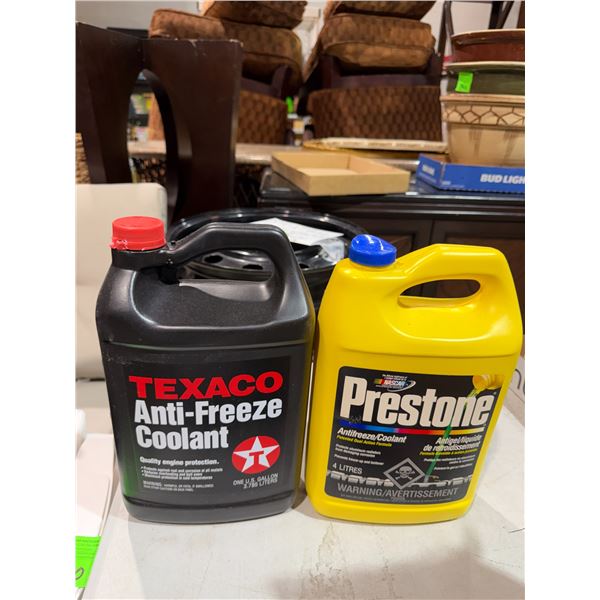 Antifreeze 1/2 full each