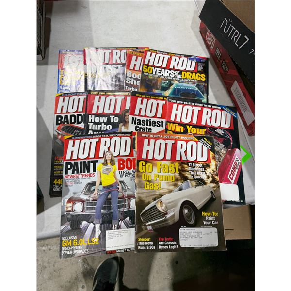Hot Rod magazines