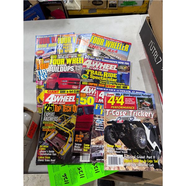 Four wheeler and 4 x 4 magazines