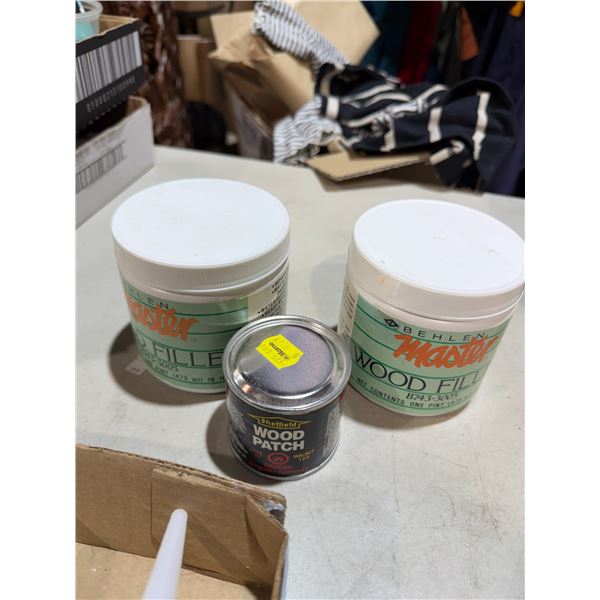 Wood filler and patch