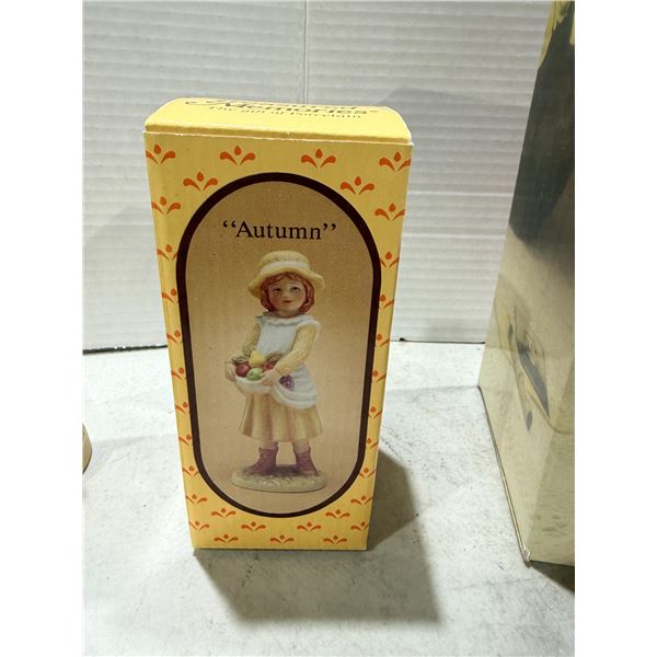 Treasured memories, autumn figurine