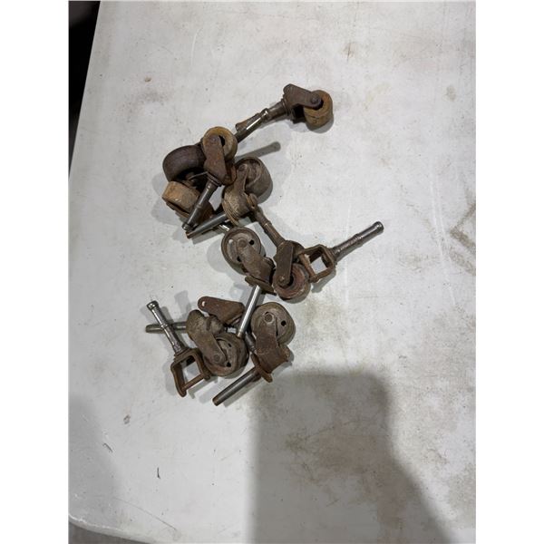 Antique casters