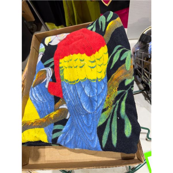 Parrot towel