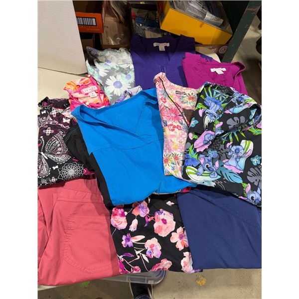 Scrubs size medium, and large