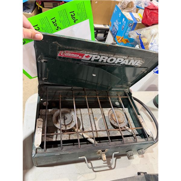 Coleman propane barbecue