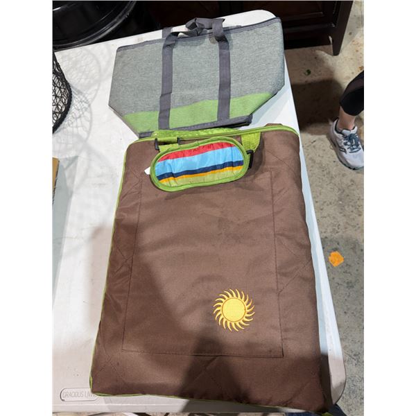 Blanket bag, and cooler bag