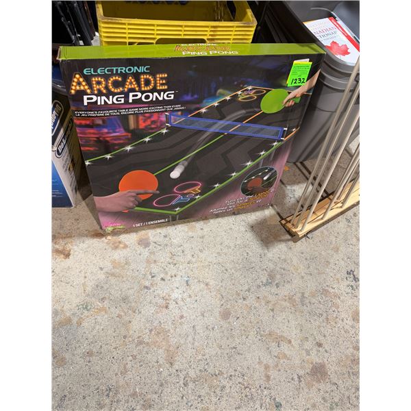 Electronic arcade ping-pong
