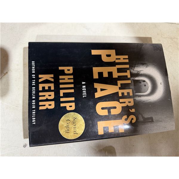 Hitler's Peace hardcover signed by author
