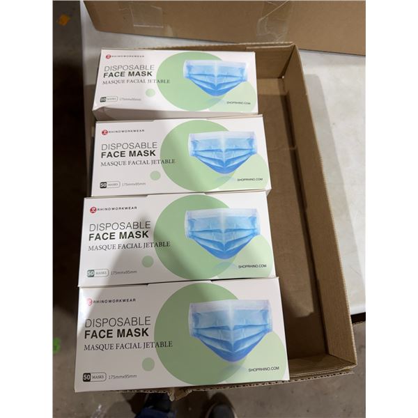 Disposable face masks