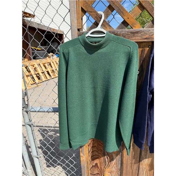 100% lambswool sweater, Esquires LTD