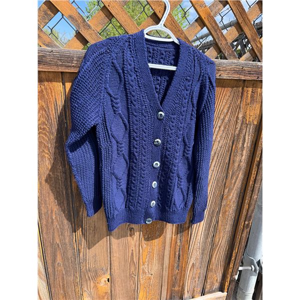 Hand knitted sweater