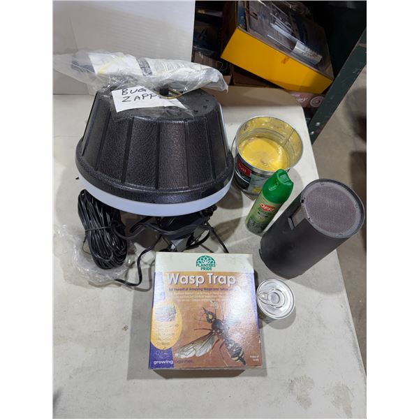 Bug zapper and other insect items