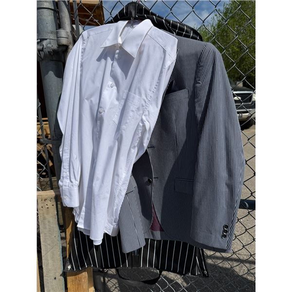 Suit coat and shirt