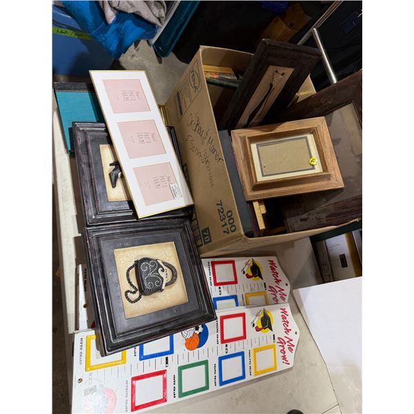 Frames and home decor watch me grow items, etc.