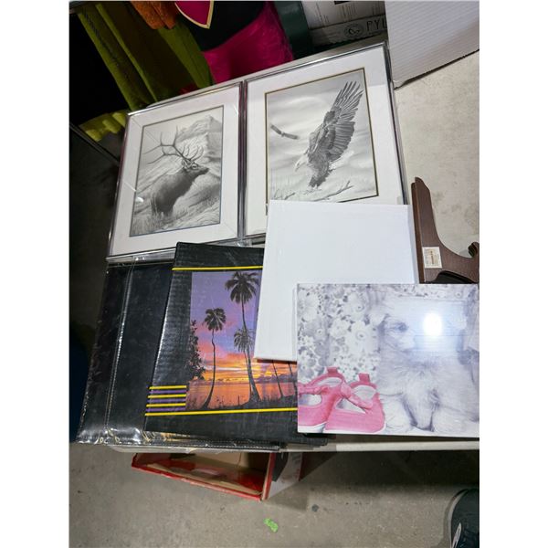 Photo albums, and frames