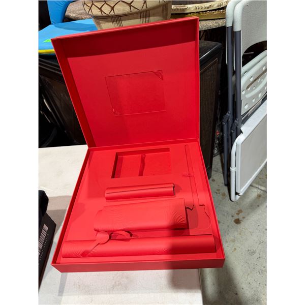 Louis Vuitton box with paper